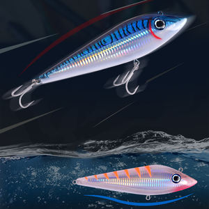 Leurre de pêche VIB rigide 180mm 113g en ABS, leurre <span class=keywords><strong>vibrant</strong></span> pour bar, saumon, cabillaud, carpe, eau salée, brochet, lucioperca, leurres nageurs VIB - Product Image 3