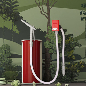 3.8GPM Centrifugal <b>Pump</b> Oil Fuel <b>Pump</b>-Battery-Powered (5V/<b>12V</b>) Plastic Construction Rubber Hose Sturdy Easy-Use PE/PVC/Rubber - Product Image 3