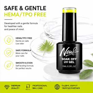 Productos Profesionales de Salón para <span class=keywords><strong>Uñas</strong></span> de Alta Calidad, Esmalte en Gel UV con Pigmentos Intensos Sin HEMA ni TPO - Product Image 2