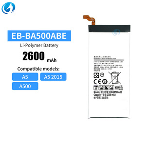 Batterie de téléphone portable d'origine de remplacement EB-BA500ABE pour Samsung <span class=keywords><strong>Galaxy</strong></span> <span class=keywords><strong>A5</strong></span> <span class=keywords><strong>A5</strong></span> 2015 A500 Batterie numérique - Product Image 2