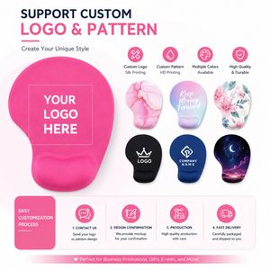 <b>Custom</b> Design <b>Mouse</b> <b>Pad</b> With Promotion Logo Sublimation Blank Desk Rubber Wholesale PVC Printing Logo Wrist Rest Eva Mousepad - Product Image 4