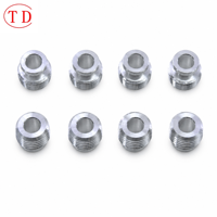 Pièces usinées de précision sur mesure en acier inoxydable, aluminium, fer, usinage CNC, électroérosion à fil, brochage, OEM, ODM, vente en gros, faible MOQ