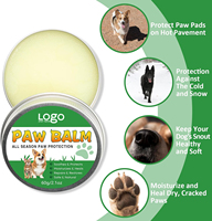 Nettoyant pour pattes d'animaux sans rinçage, marque privée, pour chiens, répare les pattes sèches et gercées, kit de protection pour le soin des pattes d'animaux, nettoyant pour pattes de chien