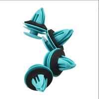 Clips de fixation en plastique verts pour panneaux de porte, rivets automobiles, attaches pour garnitures de porte et pare-chocs, neufs pour E53