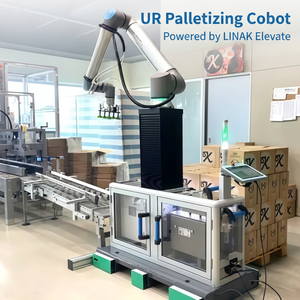 Columna Elevadora ELEVATE de Alta Calidad, Robots UR para Línea de Ensamblaje, Automatización de Manipulación de Materiales de Empaque - Product Image 4
