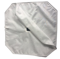 Tissu filtrant liquide tissé en PE de 50 microns certifié ISO9001 de la marque HT, très demandé, pour le pressage industriel d'huiles comestibles et d'acides/alcalis
