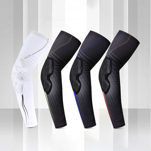 Coderas y Rodilleras de Compresión con Protección UV <span class=keywords><strong>para</strong></span> Baloncesto, Voleibol, Fútbol, Mangas Anticolisión de Panal <span class=keywords><strong>para</strong></span> Brazos y Rodillas - Product Image 5