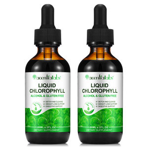 Commercio all'ingrosso liquido clorofilla Weitght Loss supporto digestivo Private Label gocce liquide di clorofilla organica naturale - Product Image 5