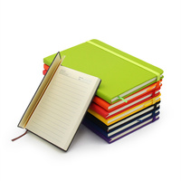 Carnet de notes A4 personnalisé de luxe à couverture rigide, avec logo imprimé, journal de voyage, cadeau d'entreprise