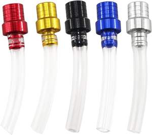 Válvula de ventilación de tapa de tanque de combustible CNC con manguera de respiro para motocicletas todoterreno, Pit Bikes, ATVs, todos los modelos CRF, XR, CR, y quads. - Product Image 2