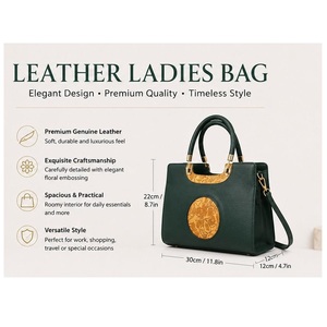 Hot Sale Genuine Leather Ladies Shoulder <b>Bag</b> <b>Large</b> Capacity Designer Purse Shopping <b>Work</b> and Casual Outing Available For Sale - Product Image 3