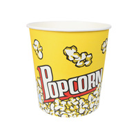 Kotak Kemasan Kertas Popcorn dengan Logo Kustom