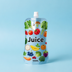 Pochettes souples personnalisées de 100 ml, 150 ml, 200 ml avec <span class=keywords><strong>bec</strong></span> <span class=keywords><strong>verseur</strong></span>, qualité alimentaire, pour assaisonnement barbecue, sauce BBQ, salade, chili, ketchup, et sauces épicées - Product Image 1