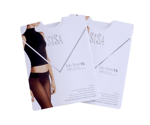 Different Colored Foil Embossed Logo Custom Paper Stocking Bodystocking Pantyhose Package <b>Box</b> - Product Image 5