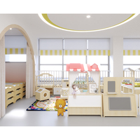 Table de lecture de jardin d'enfants, mobilier de jardin d'enfants, Table en bois, chaise