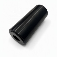 Tube en céramique de carbure de silicium haute température, tube SiC anti-corrosion et résistant à l'usure pour four industriel