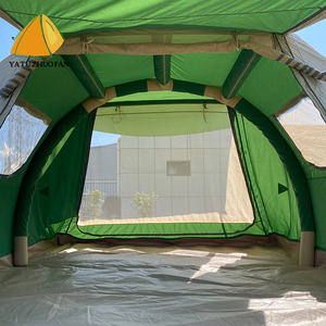<span class=keywords><strong>Toldo</strong></span> de casa inflable impermeable para exteriores, <span class=keywords><strong>toldo</strong></span> de aire para 4 personas, pequeño, 12 metros cuadrados, marco de tubo hermético grande, tienda de túnel para acampar - Product Image 3
