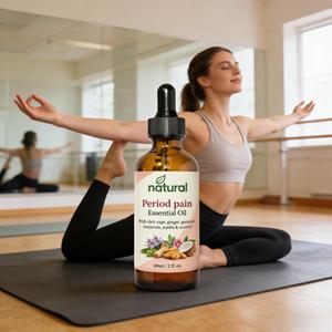 Mezcla de Aceites Esenciales Calmantes, Relajantes y Cálidos para el Cuidado Menstrual, Alivio de Cólicos y Dolores Menstruales para Mujeres - Product Image 2