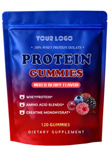 Complément Nutritionnel Sportif Personnalisé OEM : Gommes de Protéines de Lactosérum avec Acides Aminés et Créatine pour l'Énergie et l'Entraînement Musculaire - Product Image 6