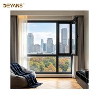 Ventana Fija de Aluminio Personalizada de Gran Tamaño para Edificios de Gran Altura