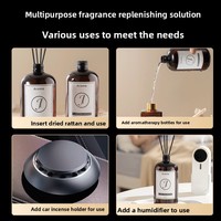 Huile essentielle d'aromathérapie sans feu soigneusement sélectionnée pour diffuseur de roseau encens d'hôtel bâton volatil parfum de machine de salle de bain