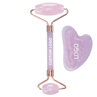 Ensemble de rouleaux de masseur facial Gua Sha en résine et alliage écologique avec fonction musicale pour le massage du visage et du corps Soins de la peau au spa à domicile