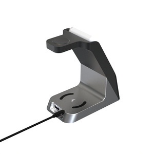Cargador Inalámbrico 6 en 1 de 15W con Reloj Digital, Estación de <span class=keywords><strong>Carga</strong></span> Rápida para iPhone 16, 15, AirPods y <span class=keywords><strong>Apple</strong></span> <span class=keywords><strong>Watch</strong></span> - Product Image 4