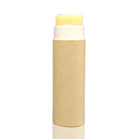 Tube en papier kraft biodégradable blanc de 1 oz pour cosmétiques, gloss à lèvres, déodorant, conteneur en carton blanc, tube en papier à poussoir