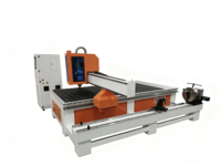 Máquina de grabado CNC rotativa de 4 ejes 1325 con husillo único, motor DSP PLC, husillo de alta precisión con refrigeración por aire RichAuto Acebest