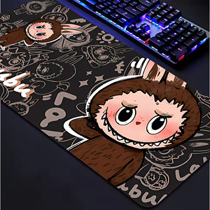 Bubu Cute Rabbit Ears Alfombrilla de ratón grande Computadora <span class=keywords><strong>HD</strong></span> Teclado Alfombrilla de ratón de dibujos animados Alfombrillas Escritorio natural La - Product Image 1