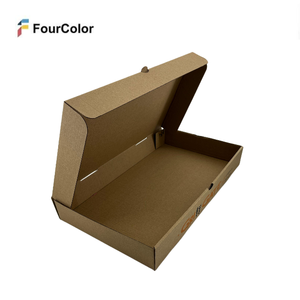 Caja <span class=keywords><strong>de</strong></span> Pizza Corrugada Personalizada, Impresa con Offset, Mate, <span class=keywords><strong>de</strong></span> Grado Alimenticio, Ecológica y Reciclable - Product Image 4