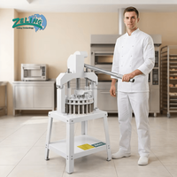 20 pièces de diviseurs de pâte manuels en acier inoxydable, coupe-pâte et arrondisseurs de petite taille pour boulangerie, pizza, pain et pâtisserie