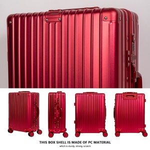 Cadre de <span class=keywords><strong>valise</strong></span> de voyage en alliage d'aluminium-magnésium Roue universelle portable en métal pur - Product Image 3