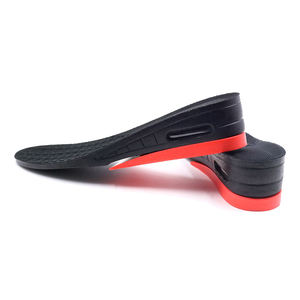 Wholesale Unisex 3cm Taller PU Shoe <b>Insert</b> Two Layers Hidden Boosting Insoles Height Increase Insole <b>for</b> Shoe - Product Image 3