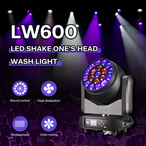 2025 di chuyển ánh sáng <span class=keywords><strong>LED</strong></span> rửa 19 cái 40 Wát RGBW 4in1 Bee Eye đậu rửa ánh sáng sân khấu zoom <span class=keywords><strong>led</strong></span> di chuyển đầu ánh sáng - Product Image 2