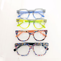 Monture de lunettes optiques classiques en acétate épais, fabriquées à la main pour femmes, style varié, pour grossistes