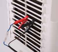 Refroidisseur d'air solaire Portable 3 en 1, climatiseur extérieur, ventilateur de refroidissement d'air