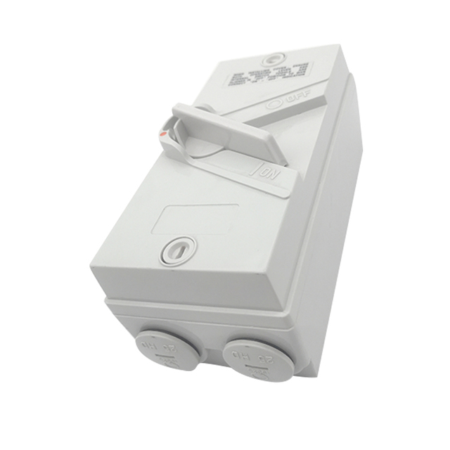 Australia Standard 4 Pole 500V 63A Weatherproof Electrical Isolator Switch