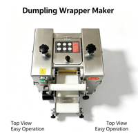 Machine automatique commerciale pour la fabrication de tortillas de farine, de roti, de chapati, de pain pita arabe, de raviolis, de samosas, d'empanadas et de feuilles de pâte.