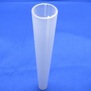 Tube/canal carré en polycarbonate transparent - Product Image 2