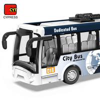 1:32 escala RC autobús escolar Control remoto autobús simulación autobús escolar juguete RC vehículos con luz LED y música para niños