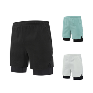 Nuovi <span class=keywords><strong>Pantaloncini</strong></span> Sportivi da Uomo per Palestra, Escursionismo, Corsa, Calcio, Ciclismo e <span class=keywords><strong>Basket</strong></span> con Asciugatura Rapida, Vita Elastica e Lunghezza Media - Product Image 1