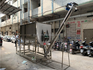 Ngang khô bột Ribbon <span class=keywords><strong>Mixer</strong></span> Máy xay sinh tố hóa chất gia vị thực phẩm thiết bị trộn - Product Image 4