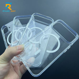 Housse de téléphone magnétique pour iPhone 15 iPhone 16 Series TPU Transparent Wireless Charge Phone Case pour iPhone 16 Series - Product Image 4