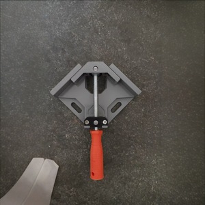 Aluminum Alloy Right Angle Clamp Square Mirror <b>Frame</b> Durable Woodworking Tool - Product Image 1