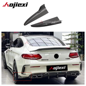 Divisor Lateral de Parachoques Trasero de Fibra de Carbono Estilo FD de Alta Calidad para <span class=keywords><strong>Mercedes</strong></span> Benz <span class=keywords><strong>Clase</strong></span> C C63 W205 2015-2021 Alerón Lateral Trasero - Product Image 1