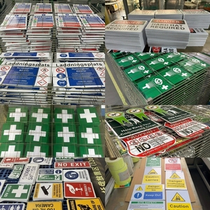Panneaux de signalisation routière en aluminium robuste sur mesure, signalisation de sécurité en métal, panneaux d'avertissement de danger réfléchissants pour routes et propriétés - Product Image 2