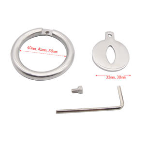 Dispositivos de Castidad Masculinos Ultra Pequeños de Acero Inoxidable, Jaulas para Pene con Orificios para Urinar, Juguetes Sexuales para Hombres - Product Image 6