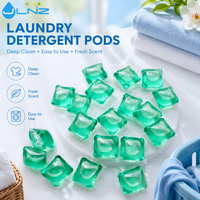 JL Laundry Beads deterjen cair Pods berkelanjutan ramah lingkungan produk kimia rumah tangga