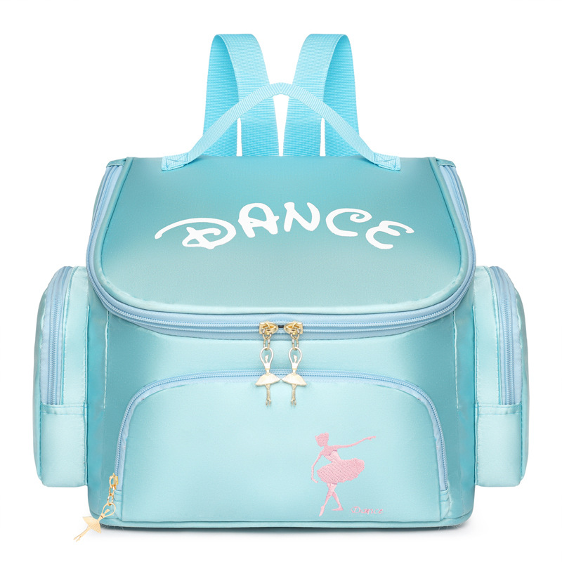 Dance Bag Children's Shoulder Dance Backpack Latin Ballet Schoolbag Can  Print Girls Student Dance Bag